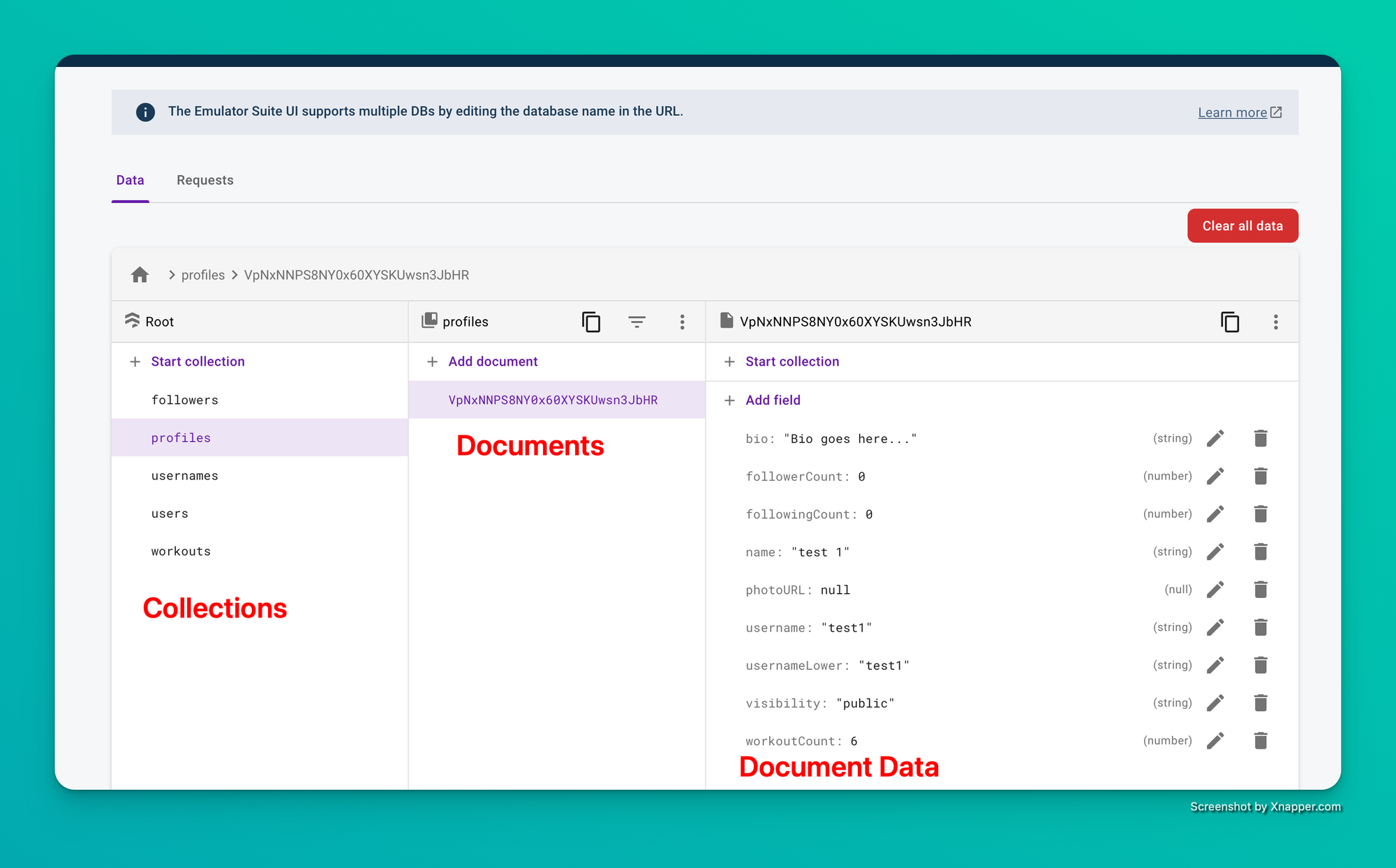 Firebase database overview